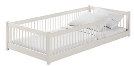 Kinderbett Pedro – 80x180 cm – cremefarben