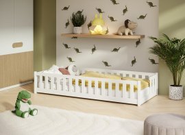 Kinderbett Zoya – 90x190 cm – Weiß