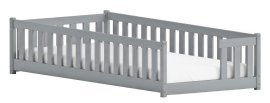 Kinderbett Zoya – 80x200 cm – grau