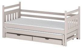 Kinderbett mit Zusatzbett Daniel – 90x200 cm – Kaschmir