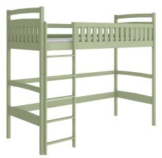Etagenbett Mia – 80x160 cm – Oliv
