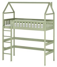 Etagenbett Otylia – 80x200 cm – Oliv