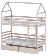 Etagenbett Alex – 80x160 cm – Kaschmir