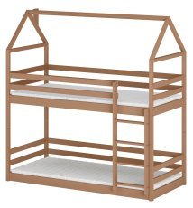 Etagenbett Axel – 80x160 cm – Zimt