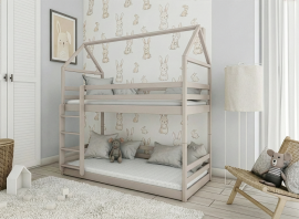 Etagenbett Axel – 90x200 cm – Kaschmir