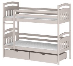 Etagenbett Gabi – 80x160 cm – Kaschmir