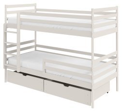 Etagenbett Gusto – 80x180 cm – Creme