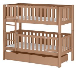 Etagenbett Ksawery – 80x180 cm – Zimt