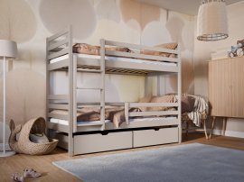 Etagenbett Nemo – 80x200 cm – Kaschmir