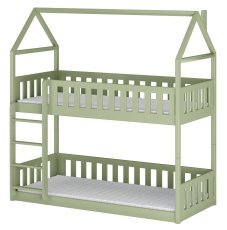 Etagenbett Pola – 80x180 cm – Oliv