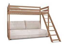 Schlafsofa Savio – 90x200/140x200 cm – Zimt