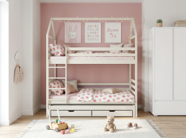 Zusatzbett Dalia – 90x190 cm – Creme