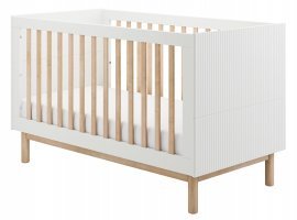 Kinderbett Miloo - 70x140 cm - weiß