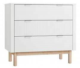 Kommode Miloo - weiß