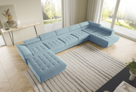 Wohnlandschaft in U-Form Benjamin 275 XL