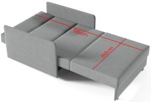 Ecksofas PKMebel - Zweisitzer Flore 4