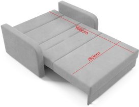 Ecksofas PKMebel - Zweisitzer Girona 4