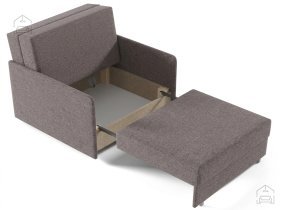 Ecksofas PKMebel - Sessel mit Schlaffunktion Flore 172 Jacquard Primo 16