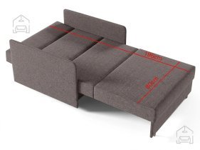 Ecksofas PKMebel - Sessel mit Schlaffunktion Flore 172 Jacquard Primo 16
