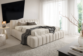 Bett Frodo (niedriges Kopfteil) mit klappbarem Metallmechanismus – 180x200 cm
