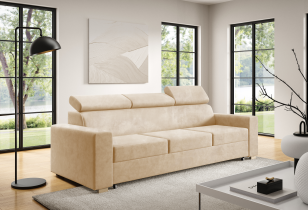 Ecksofas PKMebel - 3-Sitzer-Sofa Adela
