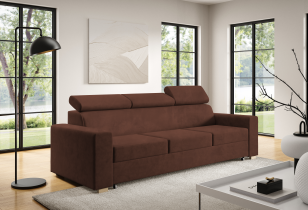 Ecksofas PKMebel - 3-Sitzer-Sofa Adela