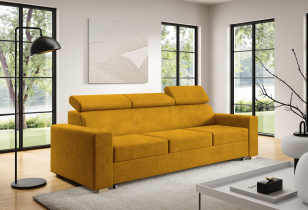 Ecksofas PKMebel - 3-Sitzer-Sofa Adela