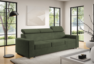 Ecksofas PKMebel - 3-Sitzer-Sofa Adela