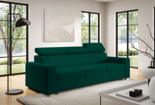 Ecksofas PKMebel - 3-Sitzer-Sofa Adela