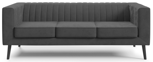 Ecksofas PKMebel - 3-Sitzer-Sofa Hudson