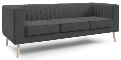 Ecksofas PKMebel - 3-Sitzer-Sofa Hudson