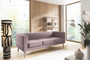 Ecksofas PKMebel - 3-Sitzer-Sofa Hudson