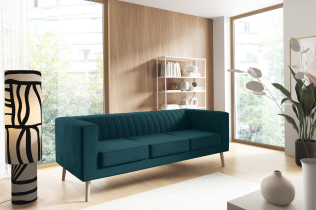 Ecksofas PKMebel - 3-Sitzer-Sofa Hudson