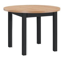 Ausziehbarer Esstisch Poli 4 - schwarz/Artisan