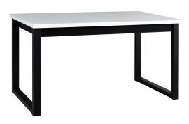 Ausziehbarer Esstisch Ikon 3 - schwarz/weiß