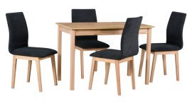 Esszimmer-Set Max 2 Buche/Wotan + 6 Stühle Luna 1 Buche 38A Aragon 99