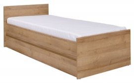 Bett Cosmo C15 - 90x200 cm - Eiche Riviera