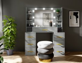 Schminktisch Broadway - grau