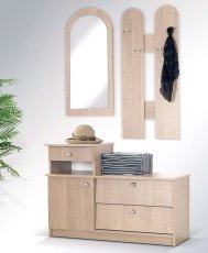 Komplettset für den Flur 01 - Eiche Sonoma