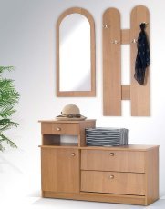 Komplett für den Flur 01 - Eiche Artisan