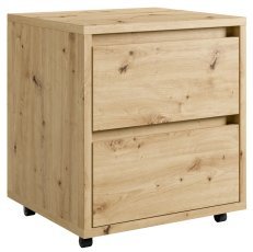 Mobile Kommode - Eiche Artisan