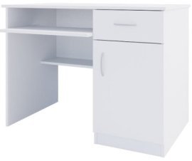 Schreibtisch 01 - weiß