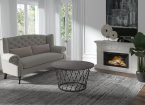 Couchtisch Otoman Loft - Eiche Denver Graphit