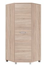 Eck-Kleiderschrank Maximus M34 – Eiche Sonoma