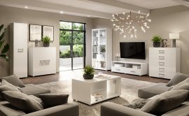 Wohnzimmer Maximus – Weiß