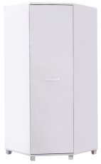 Eck-Kleiderschrank Maximus M34 – Weiß