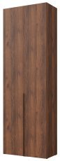 Kleiderschrank Slim S02 mit Doppeltür – Warmia Nussbaum