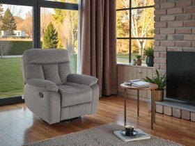 Soffina - Relaxsessel mit Relaxfunktion Trevico Chill – grau