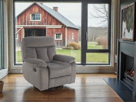 Relaxsessel mit Relaxfunktion Trevico Chill – grau