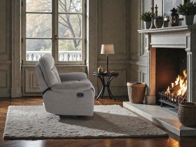 Soffina - Relaxsessel mit Relaxfunktion Trevico Chill – grau
